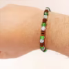 Crystal Healing Wooden Bracelet