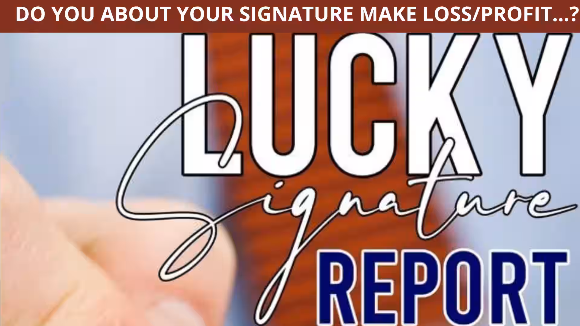 Lucky Signature